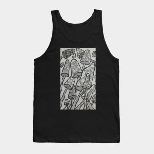 Shrooms art Tank Top